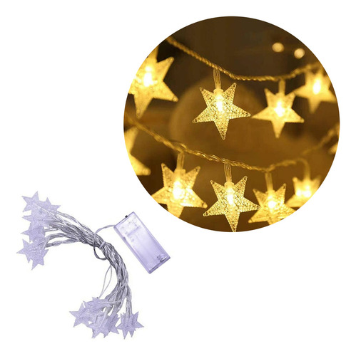 Guirnalda 20 estrellas luces LED - Image 2