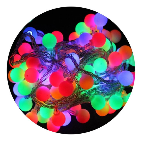 Guirnalda led RGB 28 bolitas 220v - 5 Metros - Image 2