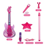 Guitarra juguete musical con micrófono y luces Gui3 - Image 4