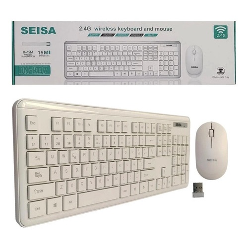 Kit teclado y mouse inalámbrico Dn-k07