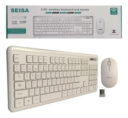 Kit teclado y mouse inalámbrico Dn-k07 - Image 1