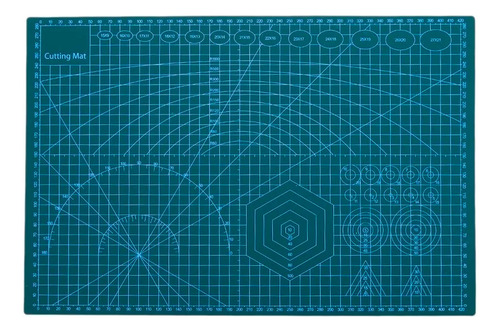 Alfombrilla De Corte Autocurativa Victor - Doble Cara, 60x90cm, Ideal Para Costura Y Manualidades