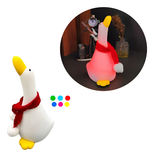 Velador ganso luz muticolor Zh157 - Image 1