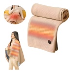 Manta eléctrica USB térmica con textura Kg5