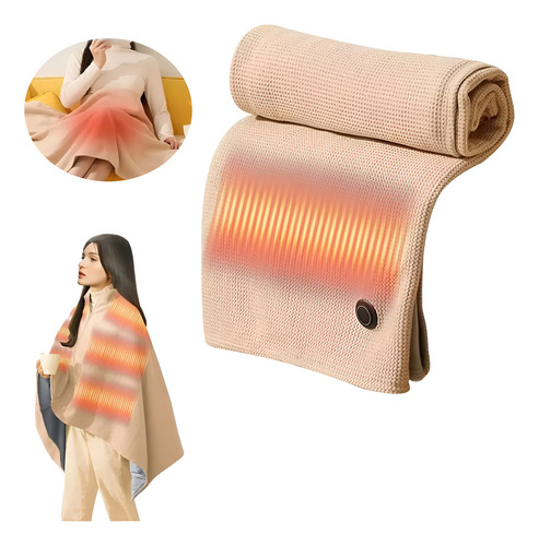 Manta eléctrica USB térmica con textura Kg5 - Image 1