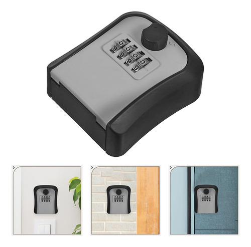 Mini Caja Fuerte De Seguridad 4 Digitos Para Llaves Om-856-2 – imagen adicional