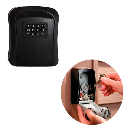 Mini Caja Fuerte De Seguridad 4 Digitos Para Llaves Om-856-2