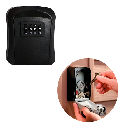 Mini Caja Fuerte De Seguridad 4 Digitos Para Llaves Om-856-2