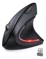 Mouse vertical ergonómico inalámbrico