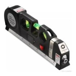 Nivel láser 3 burbujas con cinta métrica