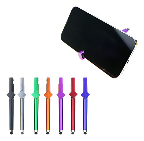 Pack X6 lapicera táctil y soporte para celular