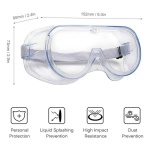 Pack X 10 gafas de seguridad transparentes - Image 3
