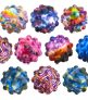 Pack X 10 pelotas saltarinas anti estrés relajantes 2530