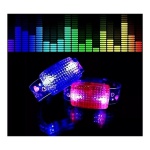 X 6 pulseras LED audio rítmicas luminosas - Image 2
