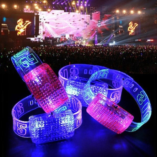 X 6 pulseras LED audio rítmicas luminosas - Image 5