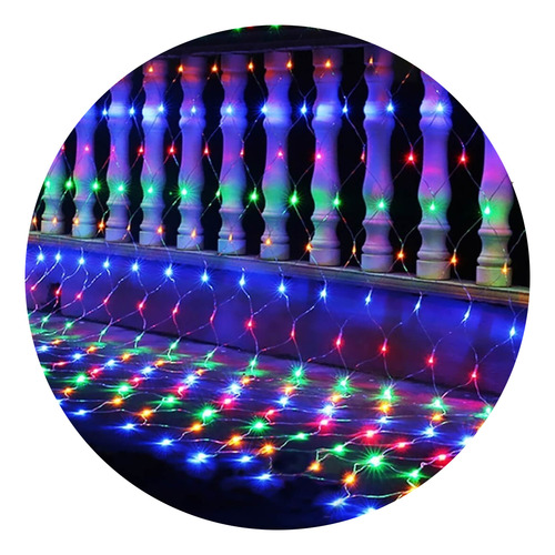 Guirnalda red cortina LED 3x3 metros - Image 1