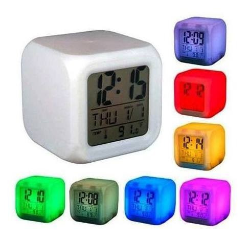 Reloj despertador cubo LED - Imagen 5
