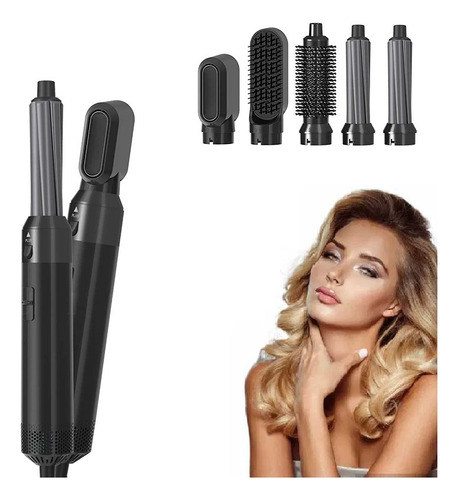 Secador De Pelo 5 En 1 Cepillo 3 Velocidades Alisador Tp51 - Image 18