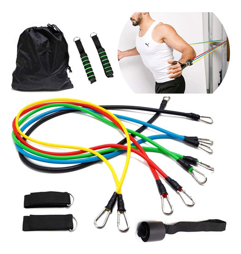 Set 5 Mangueras Bandas Elasticas Latex 11 Pcs Jt003 - Image 9