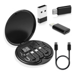 Set adaptador cable USB iPhone Samsung carga 60w P229