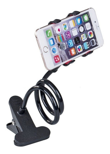 Soporte Con Brazo Flexible Para Celular 360 Y Pinza Broche - Imagen 17