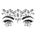 Stickers gemas faciales autoadhesivas