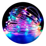 Tira alambre LED RGB 3mts