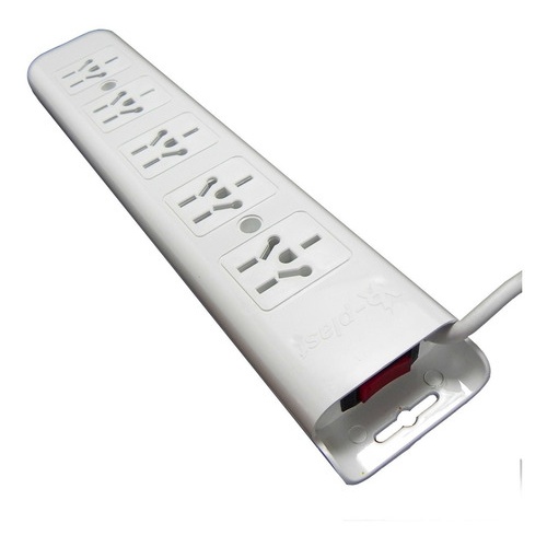 Zapatilla Electrica 5 Toma Corriente Cable De 1,5 Metros