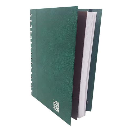 Agenda 2026 tapa dura uomo 320 páginas Ag26a002