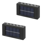 Aplique solar bidireccional con 10 LED 25315 - Image 2