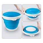 Balde plegable redondo de silicona 10 Lts - Image 27