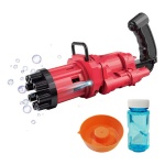 Burbujero Pistola Gun Semiautomatico Lanza Burbujas A Pilas - Image 8