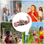 Burbujero Pistola Gun Semiautomatico Lanza Burbujas A Pilas - Image 35