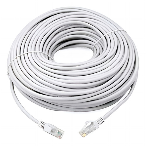 Cable De Red Armado De 30 Metros Cat 6e Rj45 Modem Ethernet – vista posterior