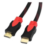 Cable Hdtv Mallado 5 Metros 1080p Full Hd Oro Alta Velocidad - Imagen 4