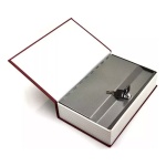 Caja Fuerte De Seguridad Metal Forma De Libro Con 2 Llaves - Image 18