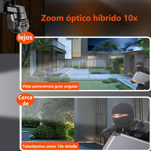 Cámara inalámbrica de seguridad doble lente Ipc-q820em - Image 5