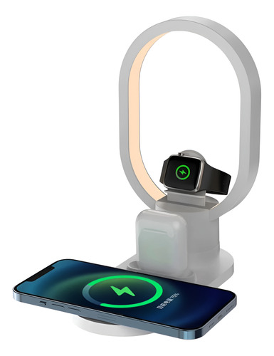 Velador LED con base de carga 4 en 1 Ay-41