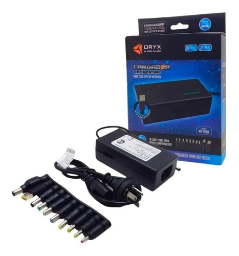 Cargador Universal Notebook Laptop Netbook 10 Conectores - Image 2
