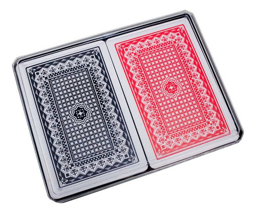 Cartas de póker 2 mazos con estuche P002 - Image 5
