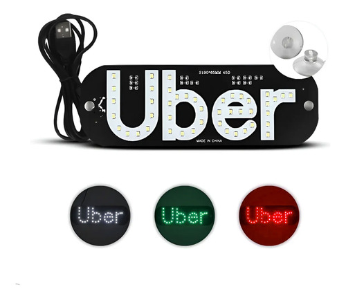 Cartel uber luz LED de parabrisa 25113 - Image 18