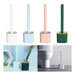 Escobilla Cepillo Inodoro Baño Flexible Silicona Organizador - Image 18