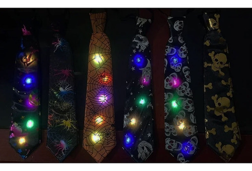 Corbatas luminosas X 12 para Halloween 689 - Image 3