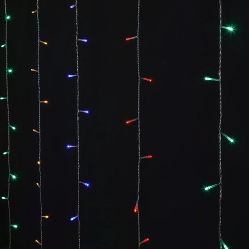 Guirnalda cortina led multicolor - 2.30 metros y 144 Zle-8 - Image 5
