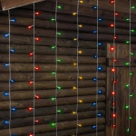 Guirnalda cortina led multicolor - 2.30 metros y 144 Zle-8