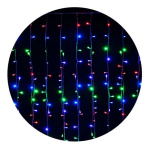 Guirnalda cortina led multicolor - 2.30 metros y 144 Zle-8 - Image 2