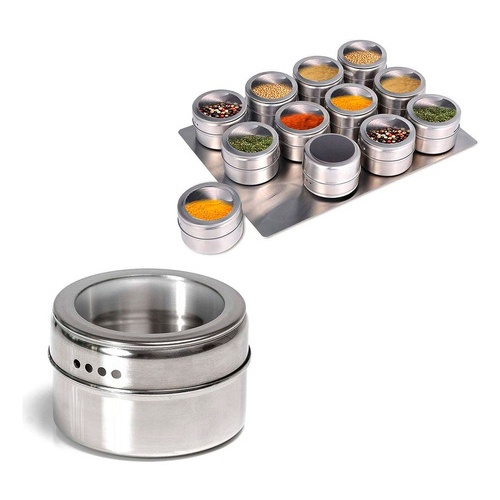 Especiero Condimentero Imantado Magnetico Para Cocina B07r