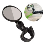 Espejo Bicicleta Redondo Giratorio 360 Abrazadera Ajustable