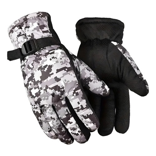 Guantes camuflados térmicos con corderito