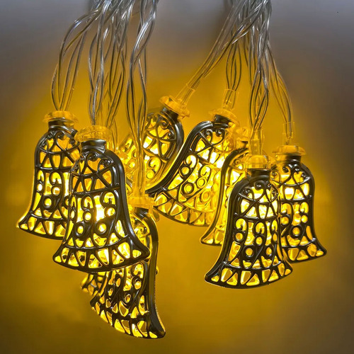 Guirnalda luces LED campanas cálidas 15311 - Image 2